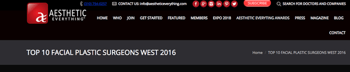 Aesthetic Everything® Awards