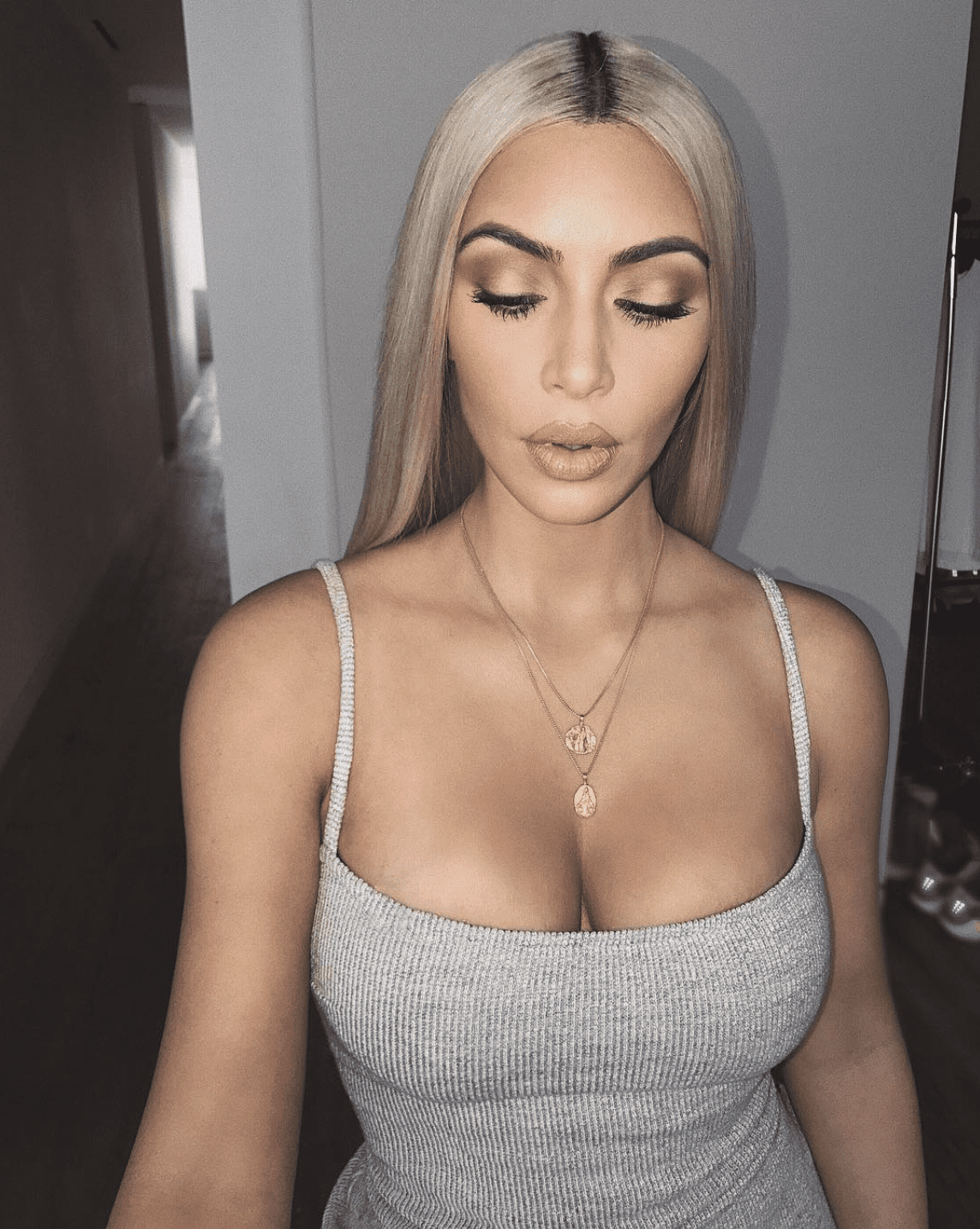 Are Kim Kardashians Boobs Real