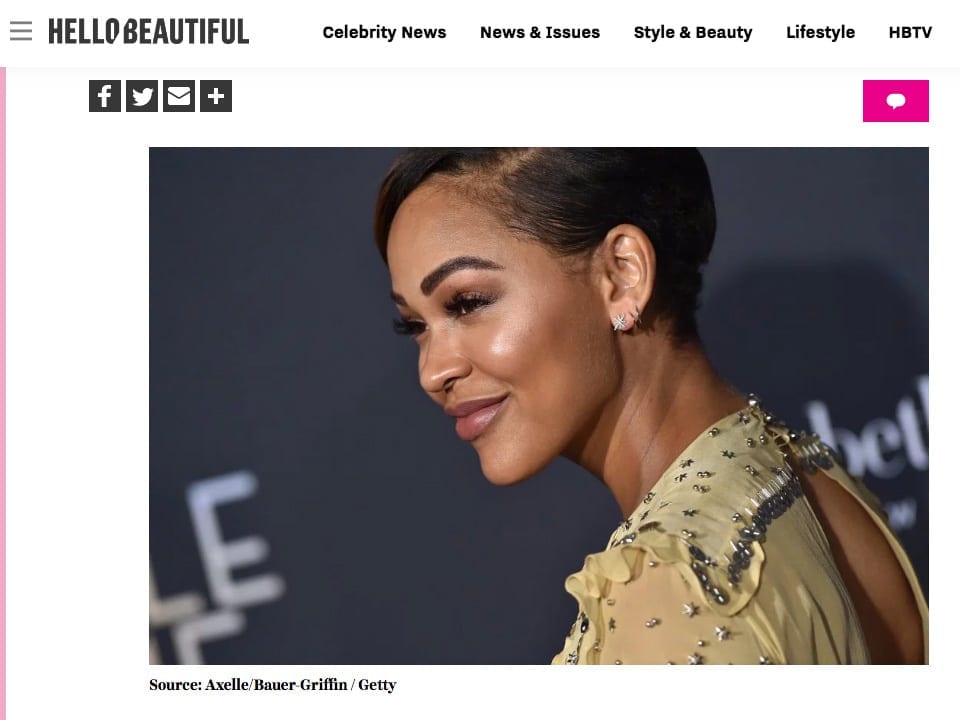 Meagan Good Shows Off New Brows After Eyebrow Transplant - Dr. Jason B. Diamond