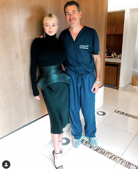 Caroline Vreeland with Dr. Diamond