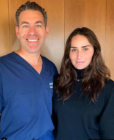 Mimi Cuttrell with Dr. Diamond