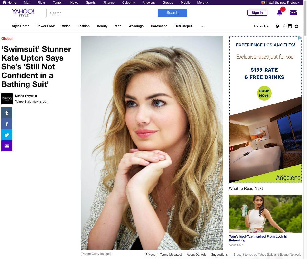 Kate Upton article