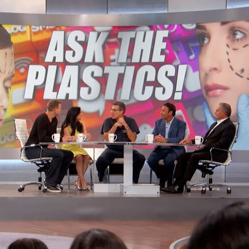 Ask the Plastics! Dr. Diamond guest plastic surgeon on The Doctors