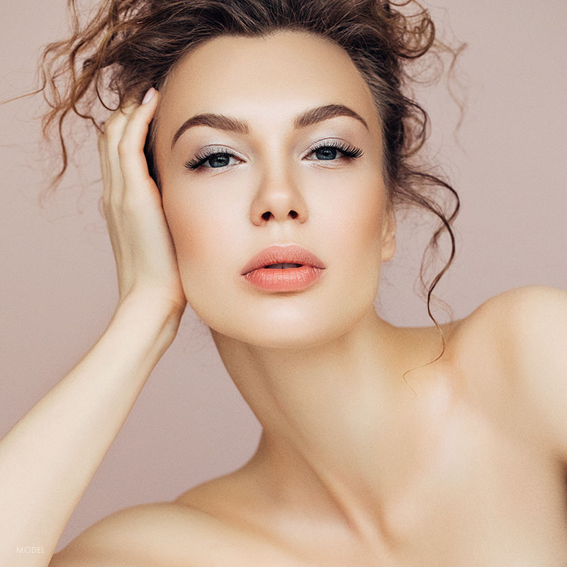woman with wild hair