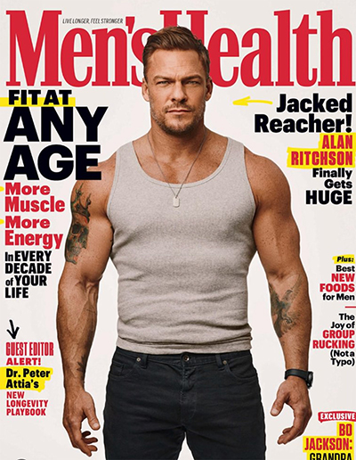 Men's Health Magazine Cover April 2024